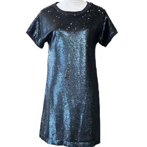 ANTHROPOLOGIE Women's Moulinette Soeurs Interstellar Sequins Mini Dress (XS)